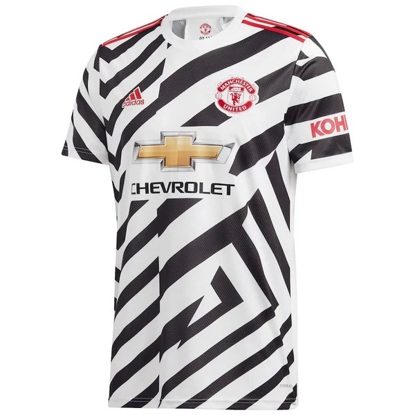 Camiseta Manchester United Tercera 2020-2021 Blanco